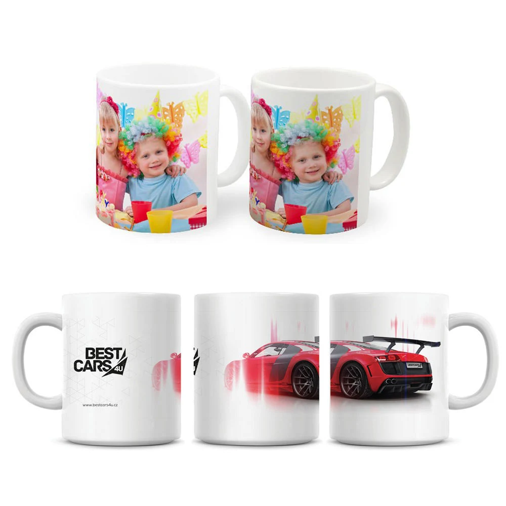 Wholesale AAA Ceramic Mug 11oz White Mug Dimensions Custom for Sublimation