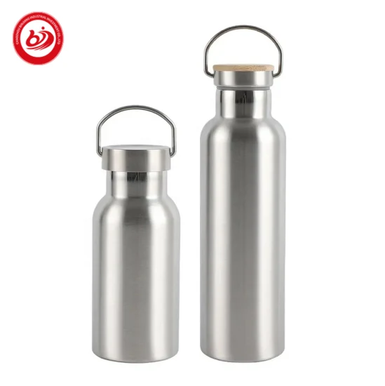 Bouteille d'eau isolée à Double paroi en acier inoxydable, à emporter en plein air, personnalisée pour enfants, flacon isolé sous vide, bouteilles d'eau isolées