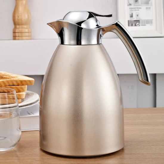 Bouteille Thermos classique en acier inoxydable, cafetière arabe Dallah, pichet à eau personnalisé