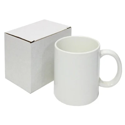 Tasse en céramique AAA, 11oz, blanche, dimensions personnalisées pour sublimation, vente en gros